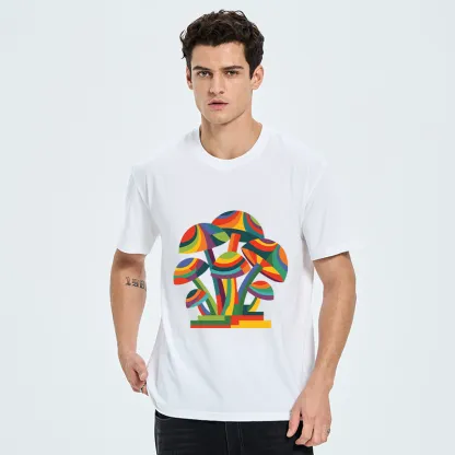 Tokyo-Tiger Colorful Mushroom Art Classic T-Shirt