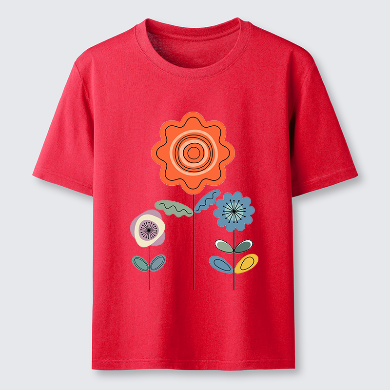 Tokyo-Tiger Retro Floral Art Classic T-Shirt