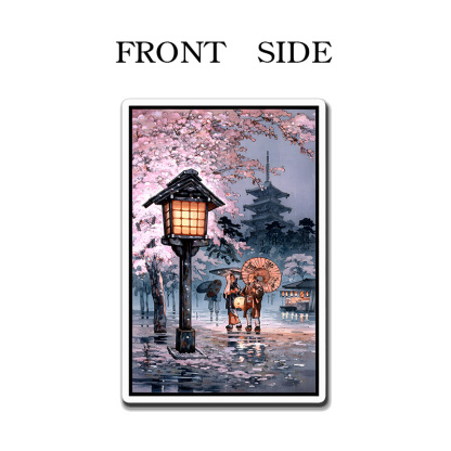 Tokyo-Tiger Japanese Art Fridge Magnet