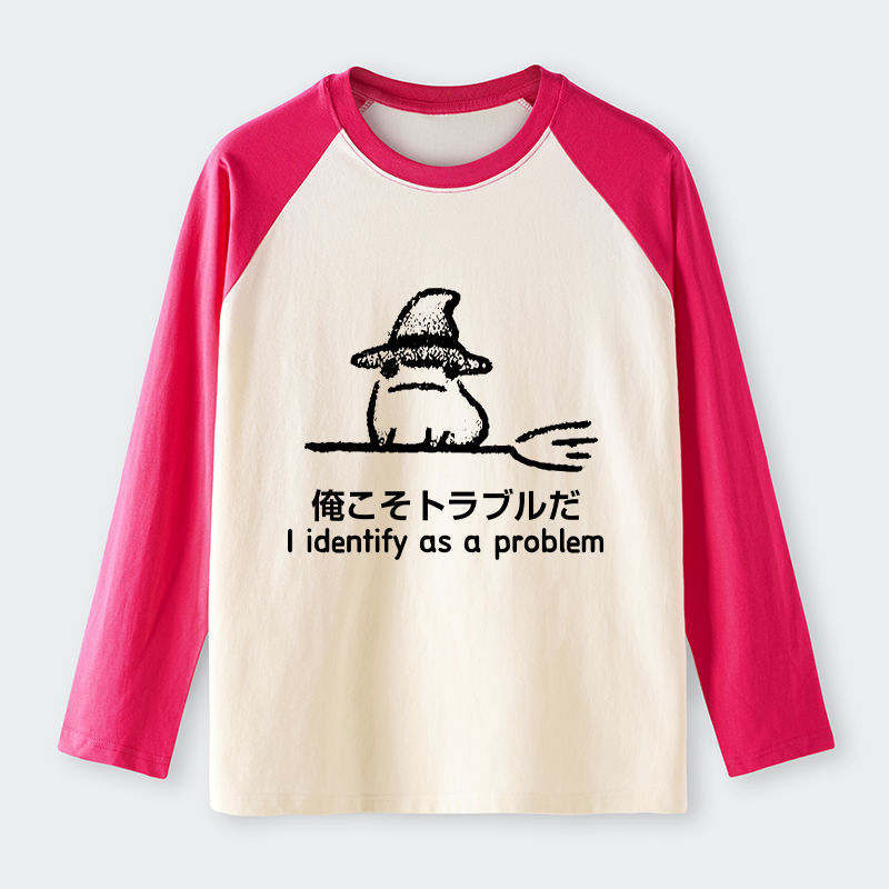 Tokyo-Tiger Mischief Magic Dude Raglan Long Sleeve T-shirt