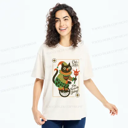 Tokyo-Tiger The Cat Joker Washed T-Shirt
