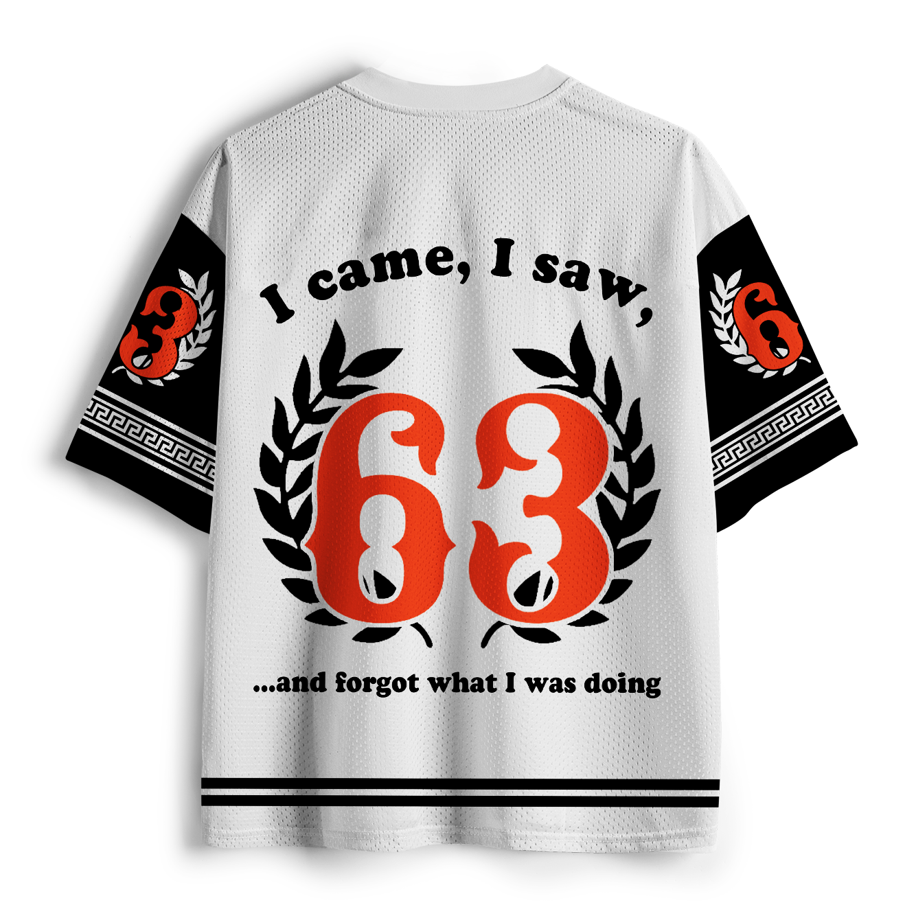 Tokyo-Tiger Roman Warrior Caper Meme Quote Mesh Jersey