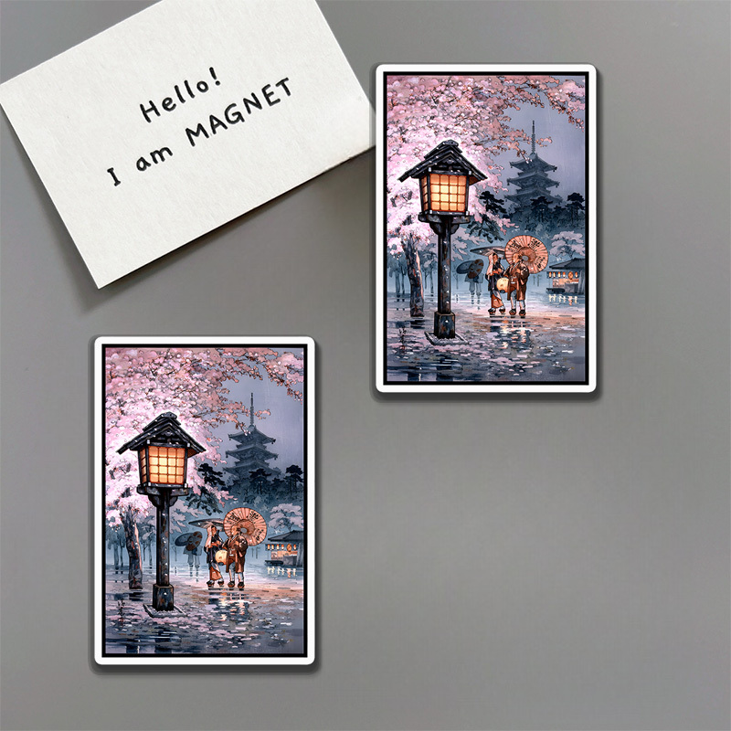 Tokyo-Tiger Japanese Art Fridge Magnet