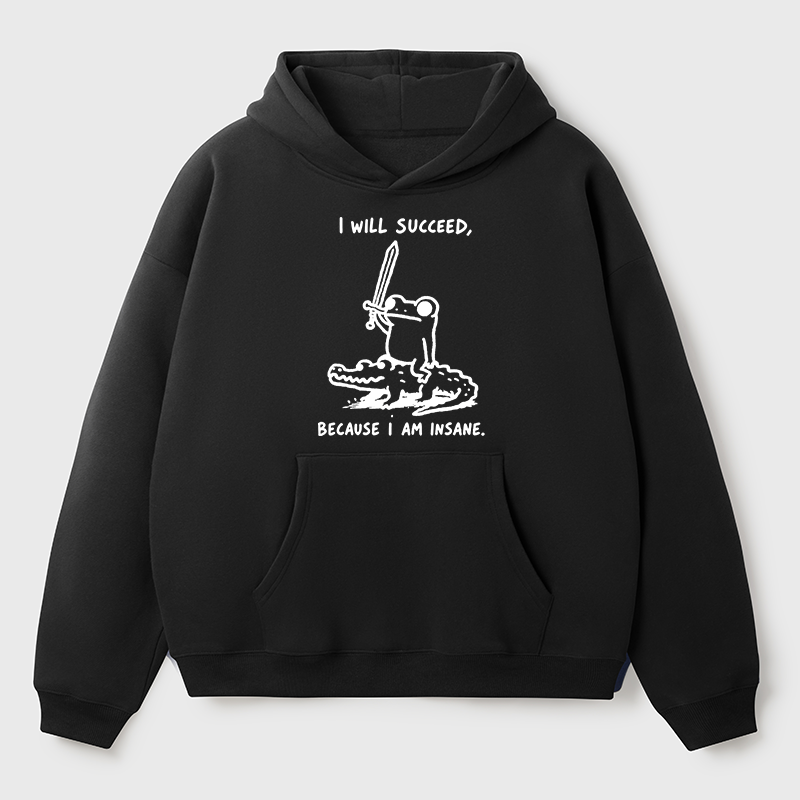 Tokyo-Tiger Warrior Frog Funny Meme Adult Fleece Hoodie
