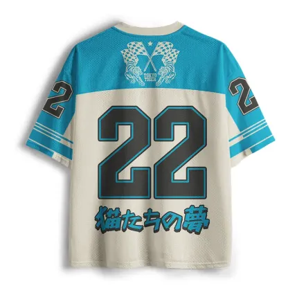 Tokyo-Tiger Many Cats Are Watching You Mesh Jersey