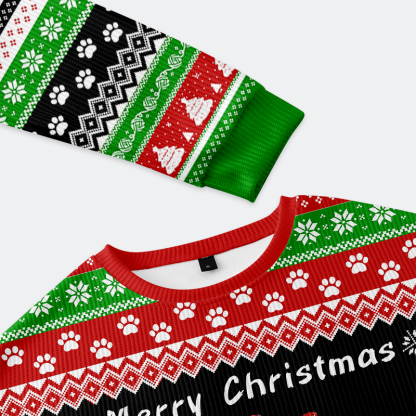 Tokyo-Tiger Merry Chaos, Litter’s Full！ Christmas Ugly Sweatshirt