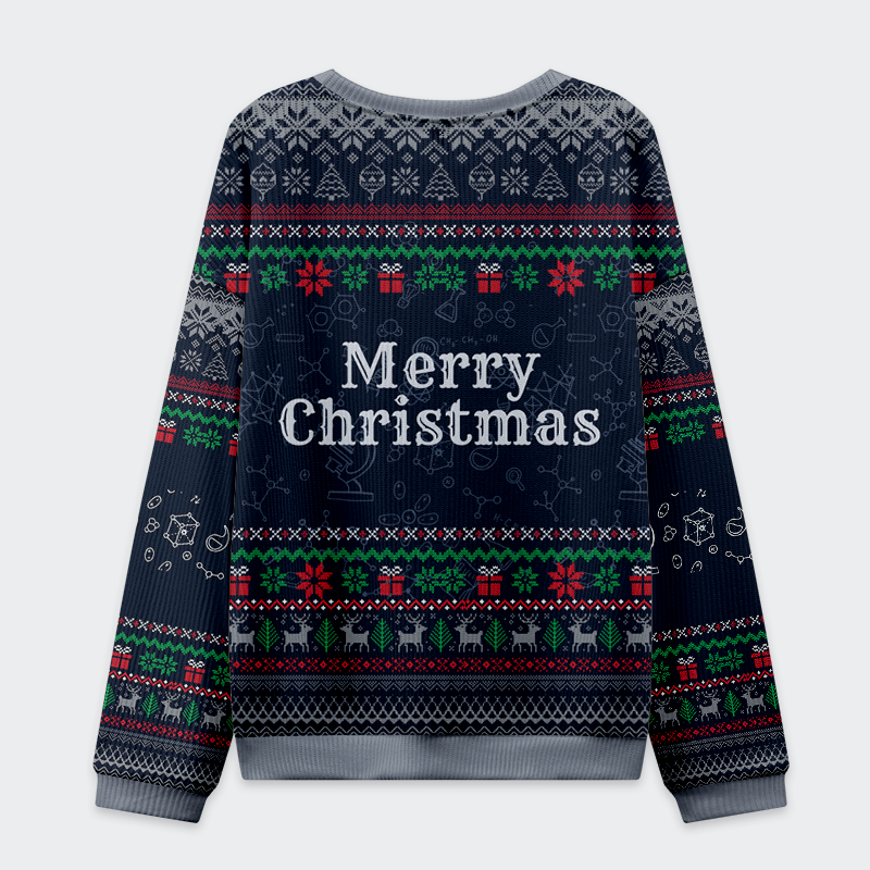 Tokyo-Tiger Ho Ho Ho Holmium Christmas Ugly Sweatshirt