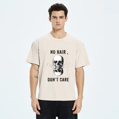 Tokyo-Tiger Skull Water Reflection Washed T-Shirt