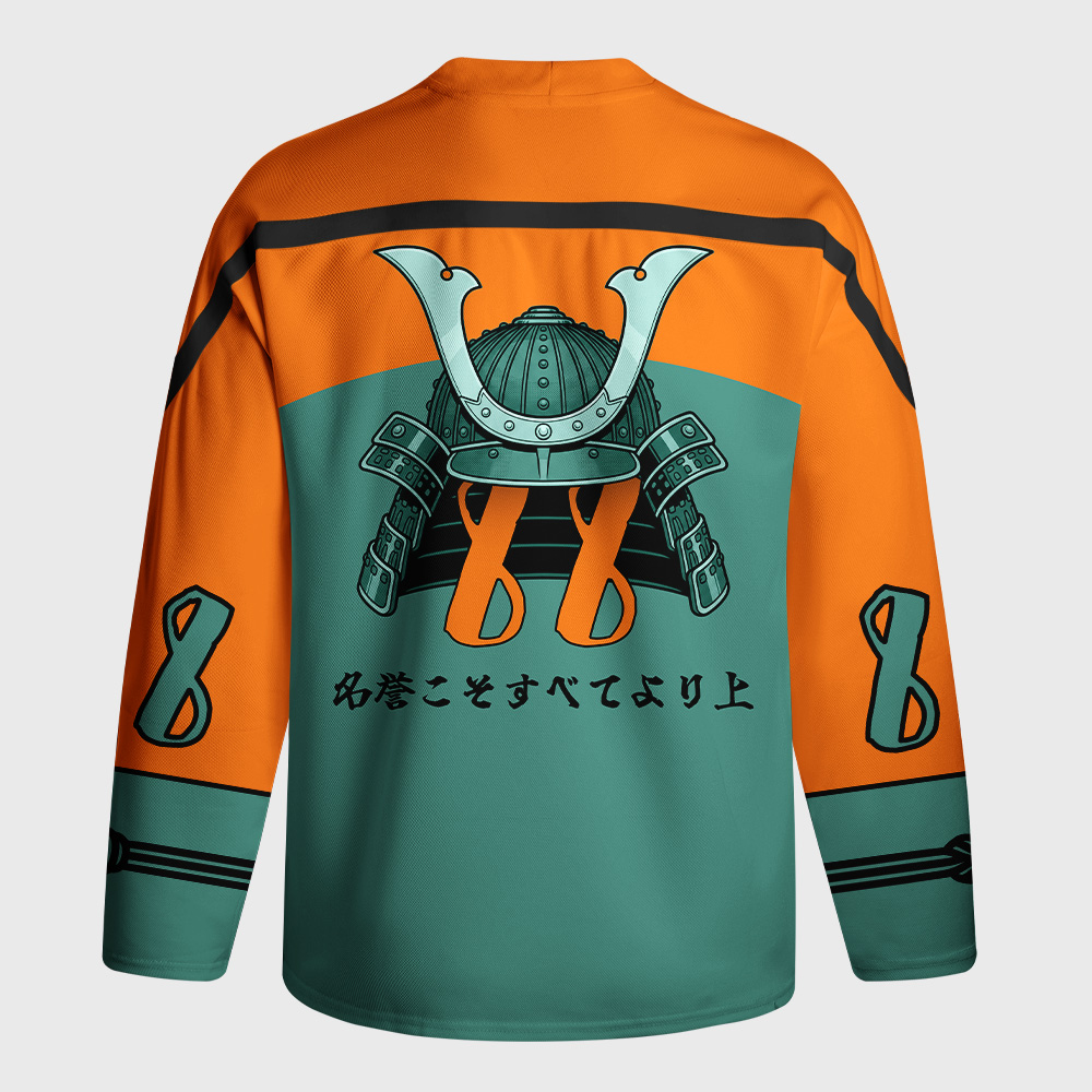 Tokyo-Tiger Bushido Tiger Long-Sleeve Hockey Jersey