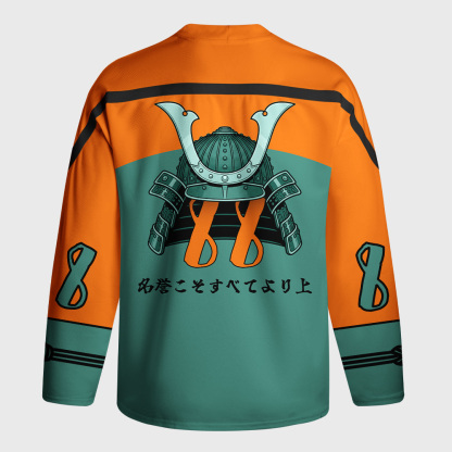 Tokyo-Tiger Bushido Tiger Long-Sleeve Hockey Jersey