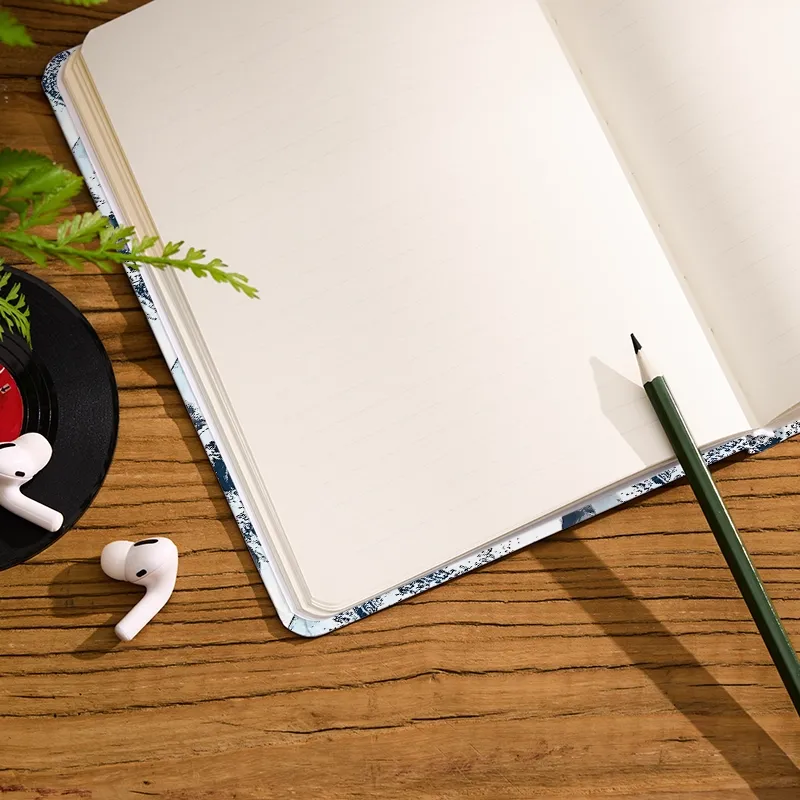 Tokyo-Tiger Whale Tail Wave Art Notebook