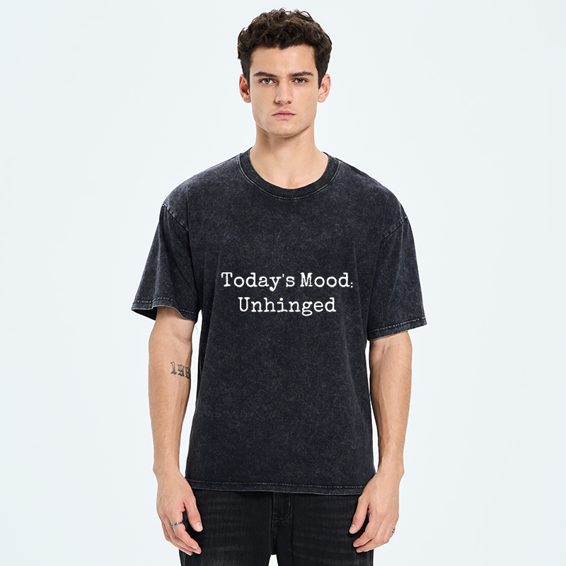 Tokyo-Tiger Chaotic Daily Mood Washed T-Shirt