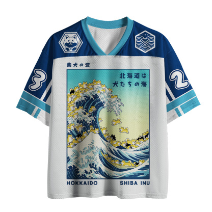Tokyo-Tiger Kanagawa Shiba Inu Mesh Jersey