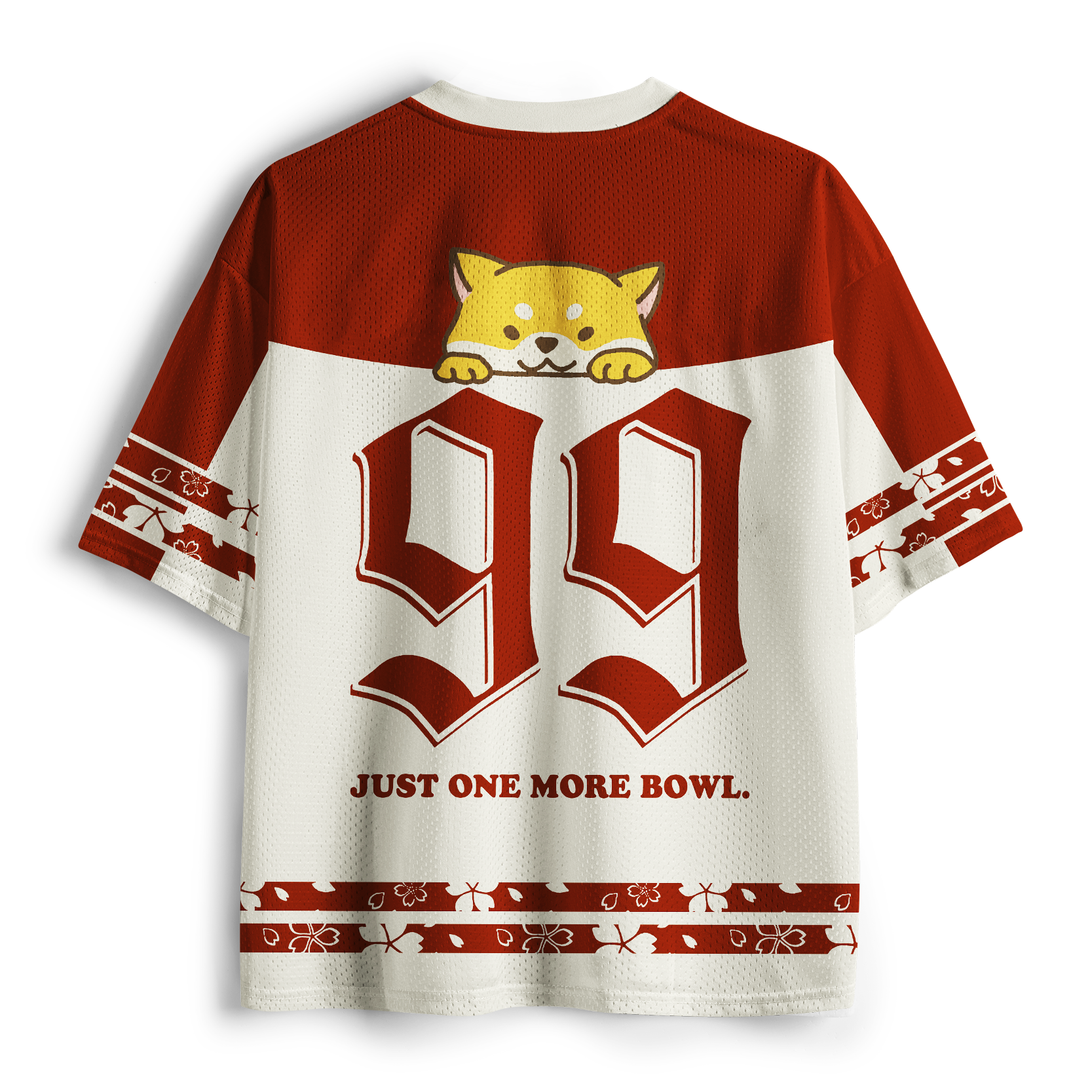 Tokyo-Tiger "One More Bowl" Shiba Mesh Jersey