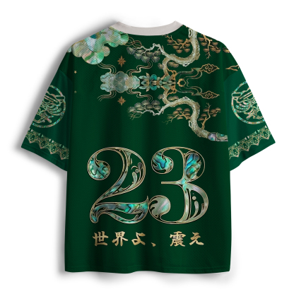 Tokyo-Tiger Mighty Tiger Rises Mesh Jersey