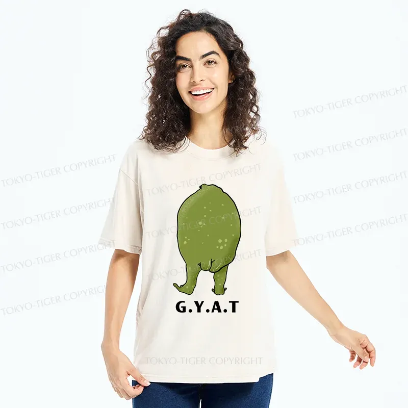 Tokyo-Tiger Frog's Hip Washed T-Shirt