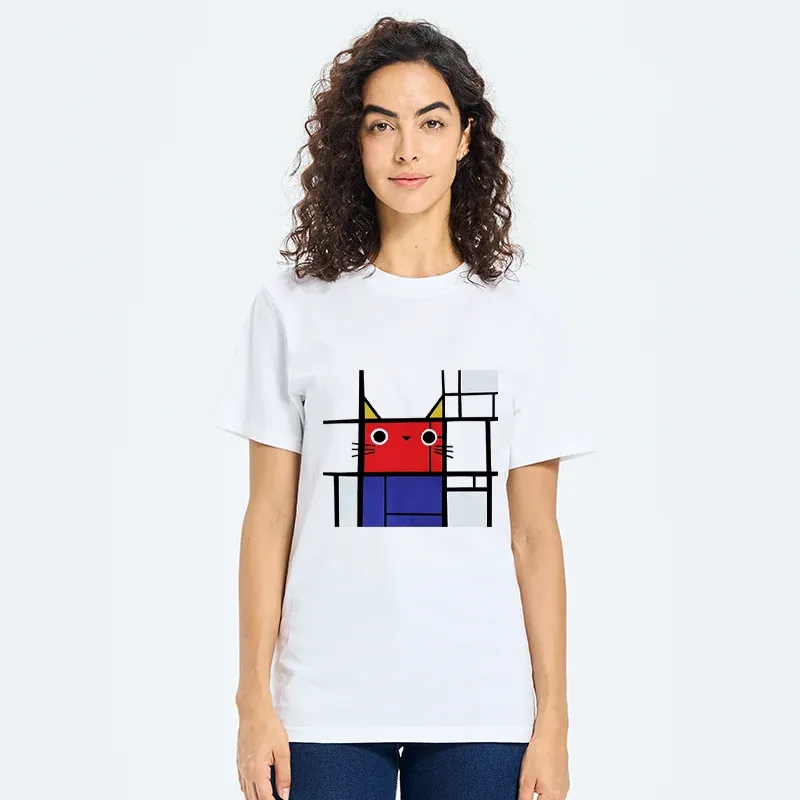 Tokyo-Tiger Abstract Art Cat Classic T-Shirt