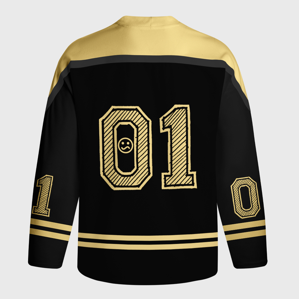 Tokyo-Tiger Self-diagnosed Illness Funny Long-Sleeve Hockey Jersey