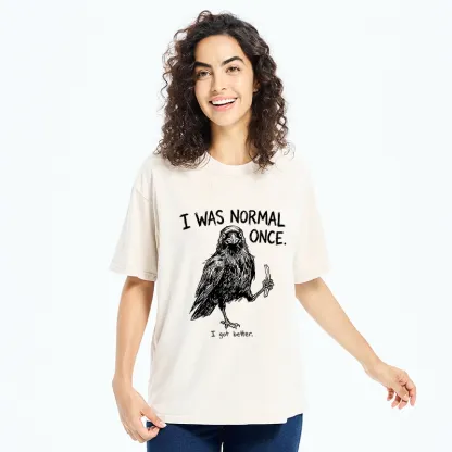 Tokyo‑Tiger Funny Crow Meme Washed T‑Shirt