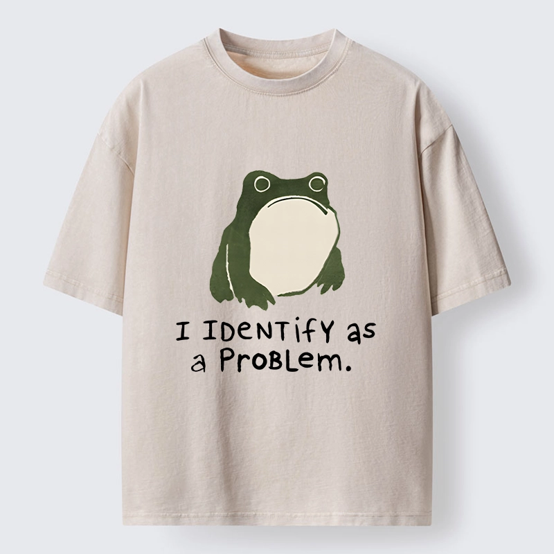Tokyo‑Tiger Funny Self Joke Art Washed T‑Shirt
