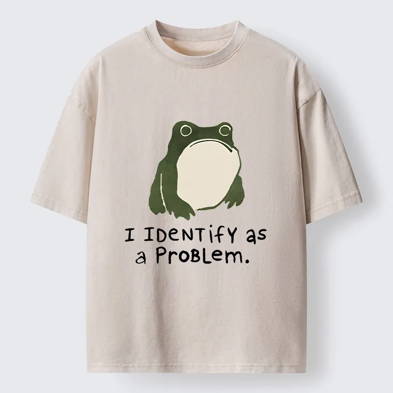 Tokyo‑Tiger Funny Self Joke Art Washed T‑Shirt