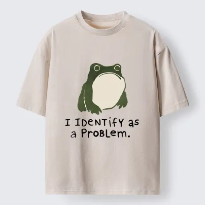 Tokyo‑Tiger Funny Self Joke Art Washed T‑Shirt