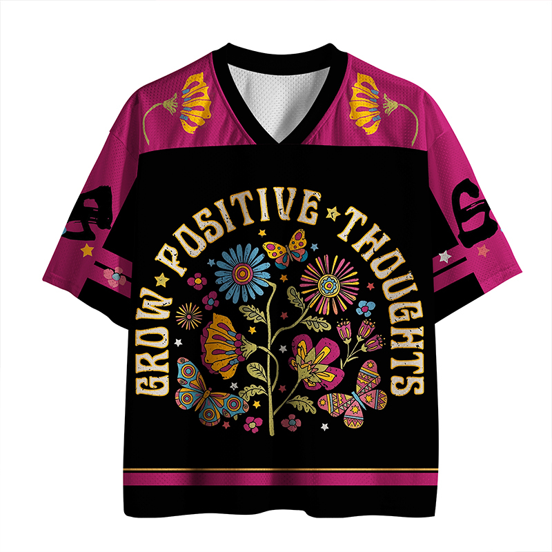 Tokyo-Tiger Grow Positive Thoughts Mesh Jersey