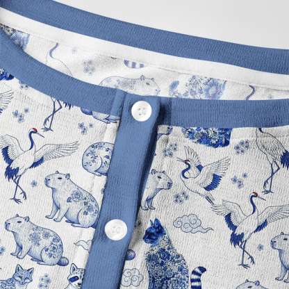 Tokyo-Tiger Floral Adorned Animals In Harmony Women's Lightweight Cardigan