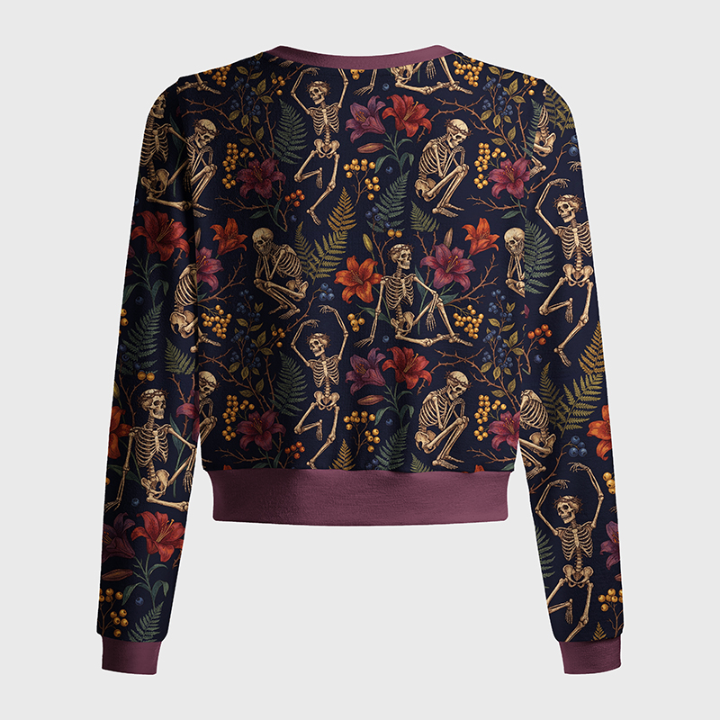 Tokyo-Tiger Life Blooms Among The Bones Women's Lightweight Cardigan