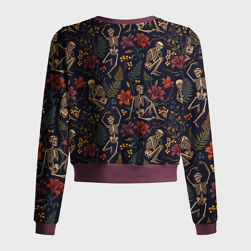 Tokyo-Tiger Life Blooms Among The Bones Women's Lightweight Cardigan