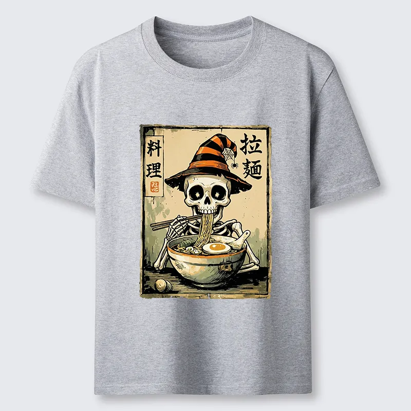 Tokyo-Tiger Funny Skull Ramen Classic T-Shirt