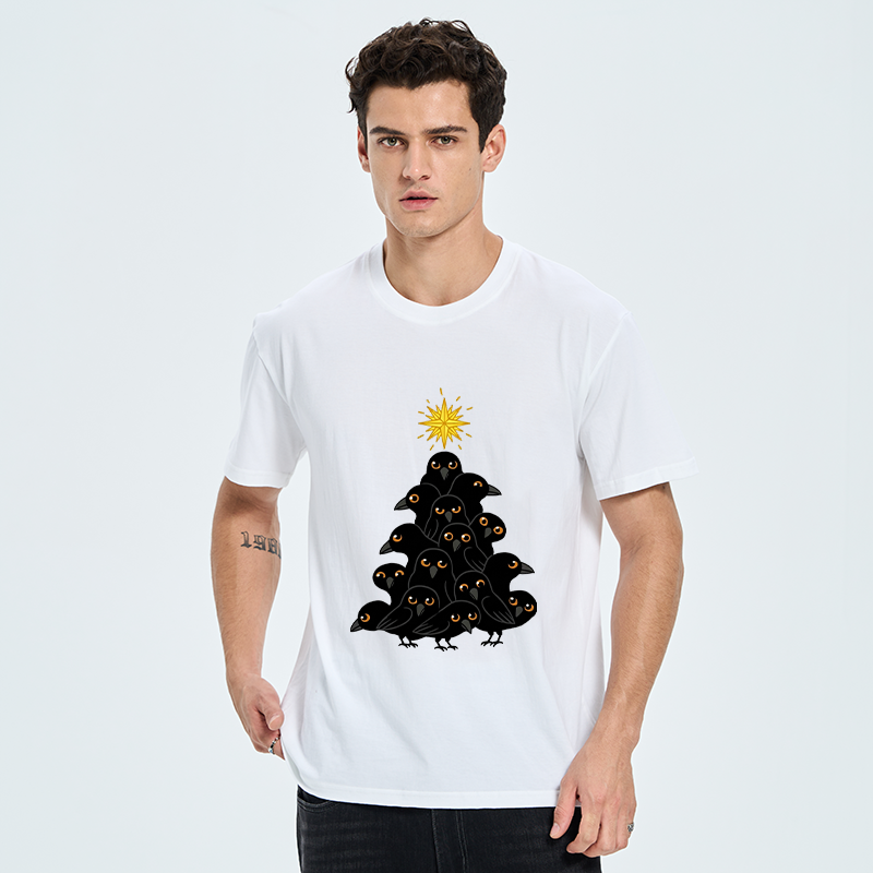 Tokyo-Tiger Crow Christmas Tree Classic T-Shirt