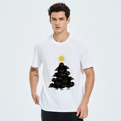 Tokyo-Tiger Crow Christmas Tree Classic T-Shirt