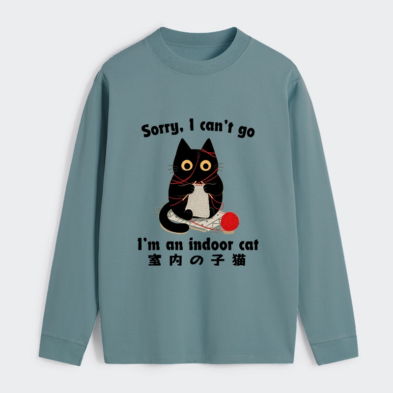 Tokyo‑Tiger Indoor Cat Meme Classic Long Sleeve T-Shirt