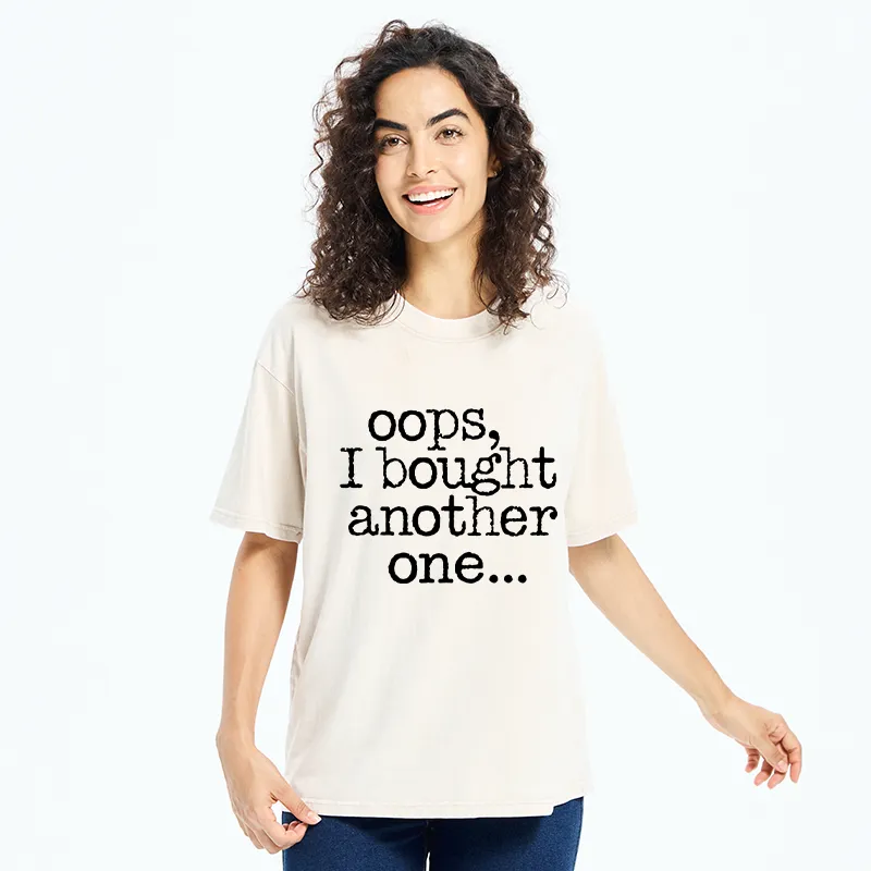 Tokyo-Tiger Another Purchase Joke Meme Washed T-Shirt