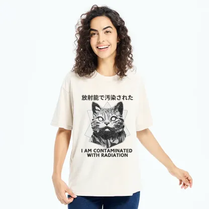 Tokyo-Tiger Mutated Cat Washed T-Shirt