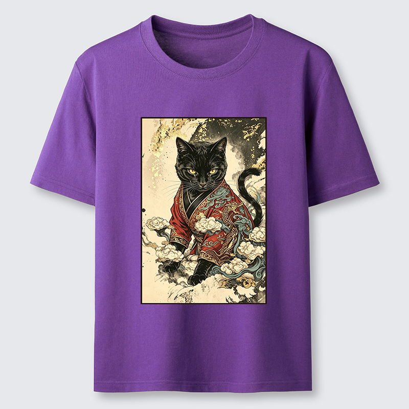 Tokyo-Tiger Traditional Robe Cat Art Classic T-Shirt