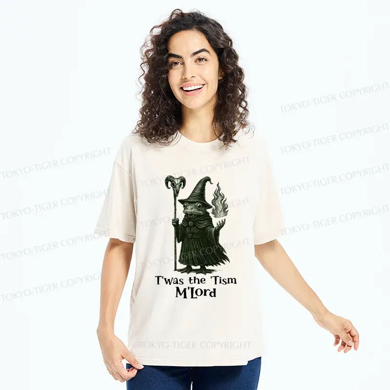 Tokyo-Tiger Witch Frog Washed T-Shirt
