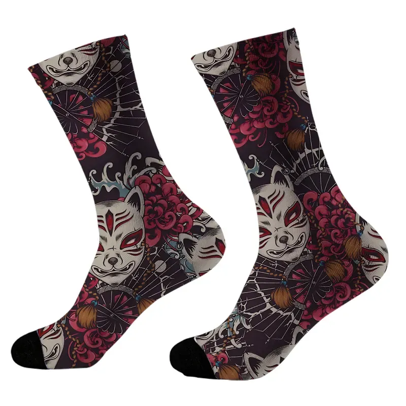 Tokyo-Tiger Fox Mask Socks Sale