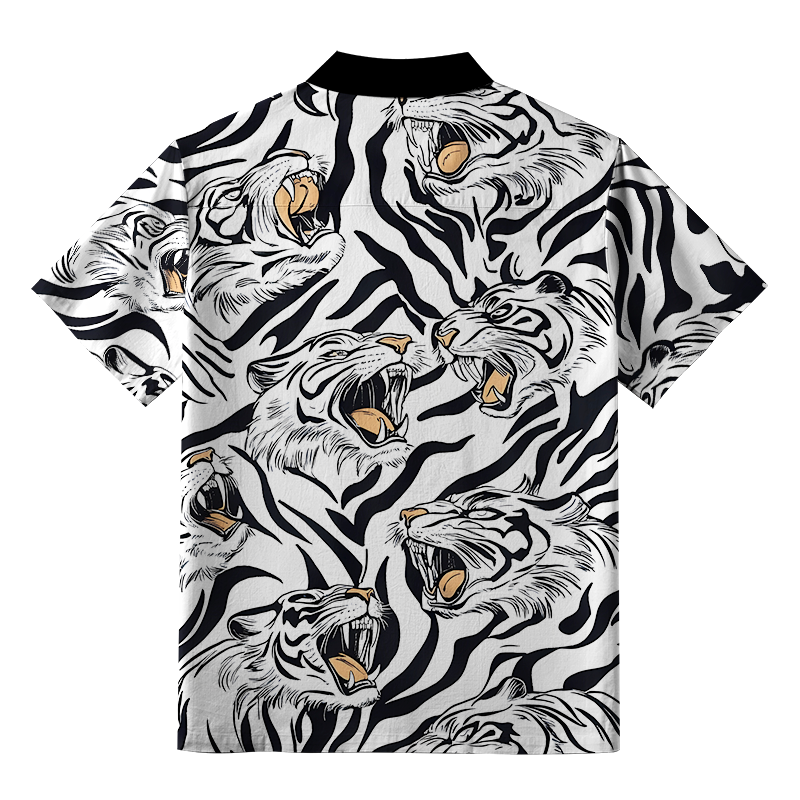 Tokyo-Tiger Roaring Tiger Button-up Shirt