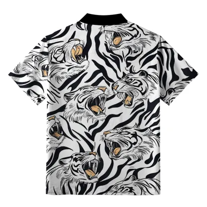 Tokyo-Tiger Roaring Tiger Button-up Shirt