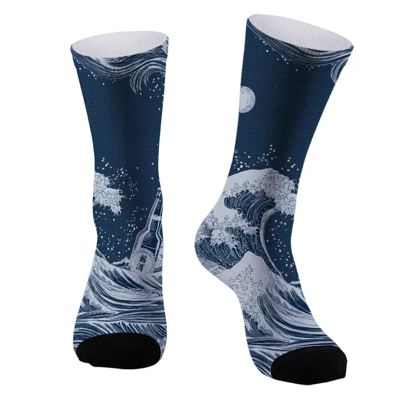 Tokyo-Tiger The Great Wave Off Beer Socks