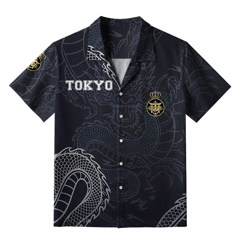 Tokyo-Tiger Rise Of The Dragon Aloha Hawaiian Shirt