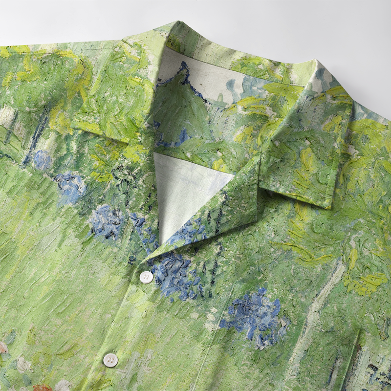 Tokyo-Tiger Black Cat In The Garden Aloha Hawaiian Shirt