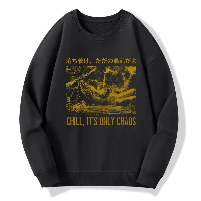 Tokyo-Tiger Cool Frog Japanese Sweatshirt