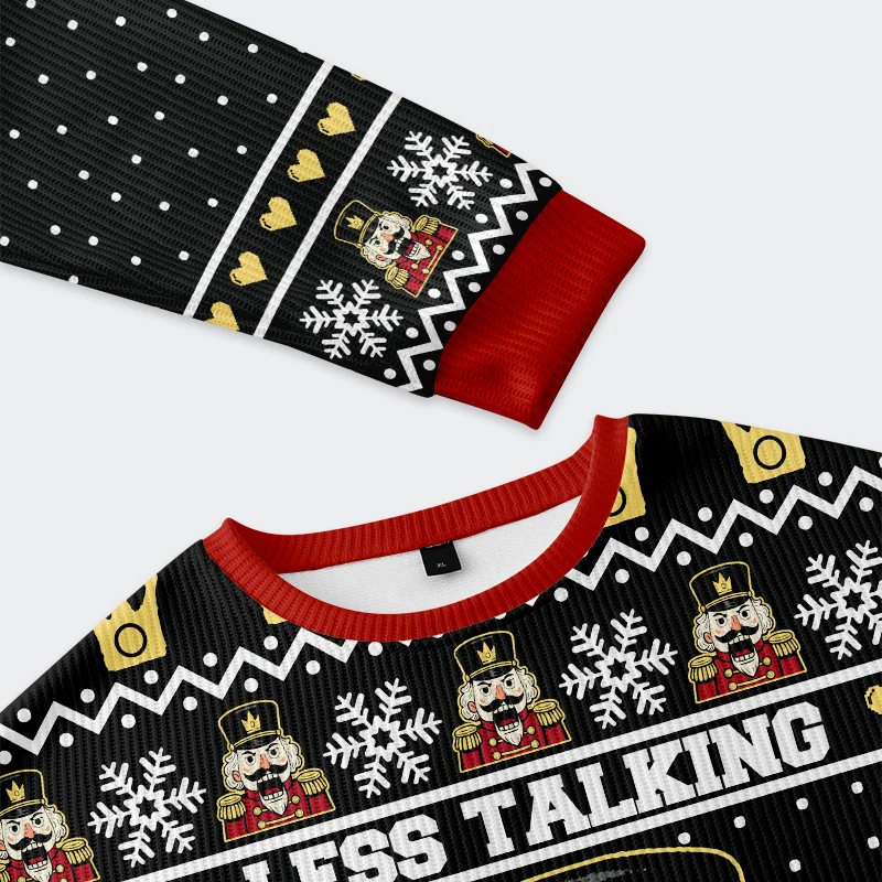 Tokyo-Tiger Nutcracker Funny Christmas Ugly Sweatshirt