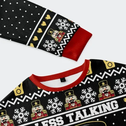 Tokyo-Tiger Nutcracker Funny Christmas Ugly Sweatshirt