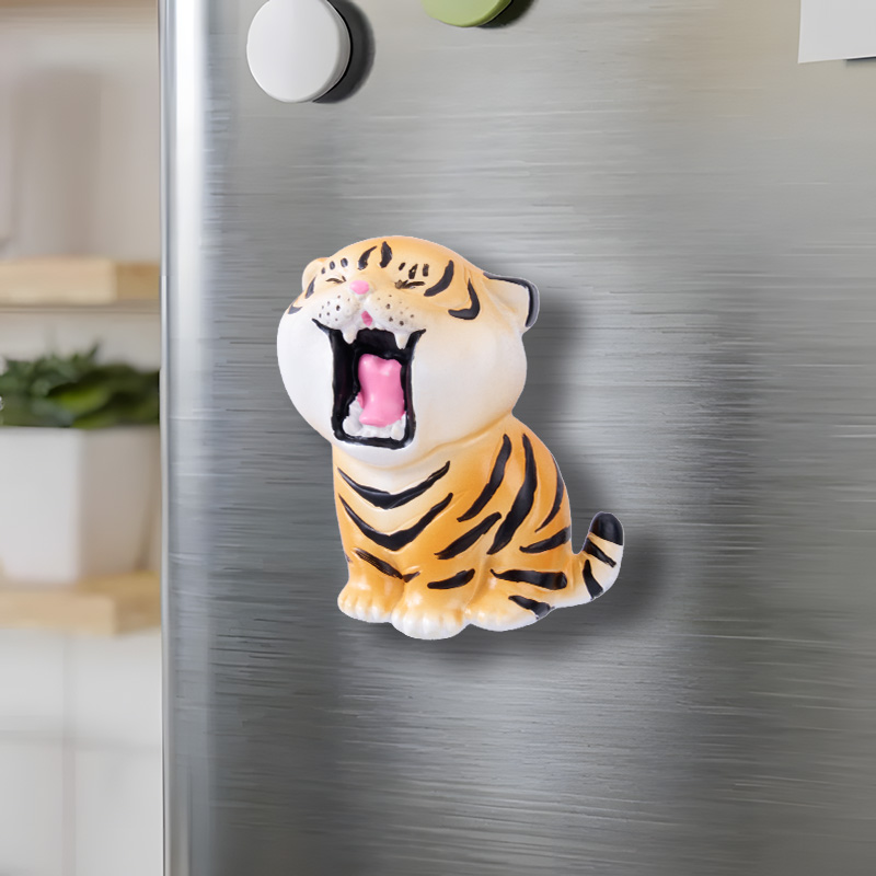 Tokyo-Tiger Cute Happy Tiger Kawaii Fridge Magnet