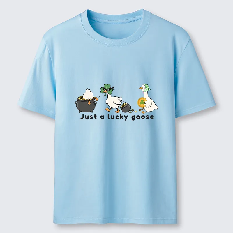 Tokyo-Tiger Just A Lucky Goose Meme Classic T-Shirt