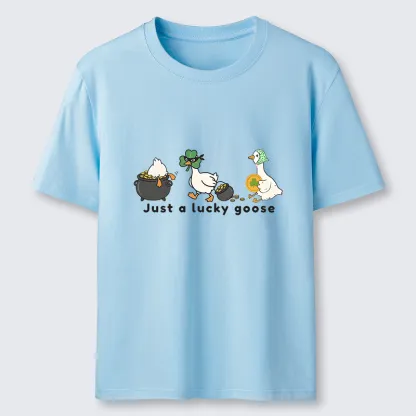Tokyo-Tiger Just A Lucky Goose Meme Classic T-Shirt